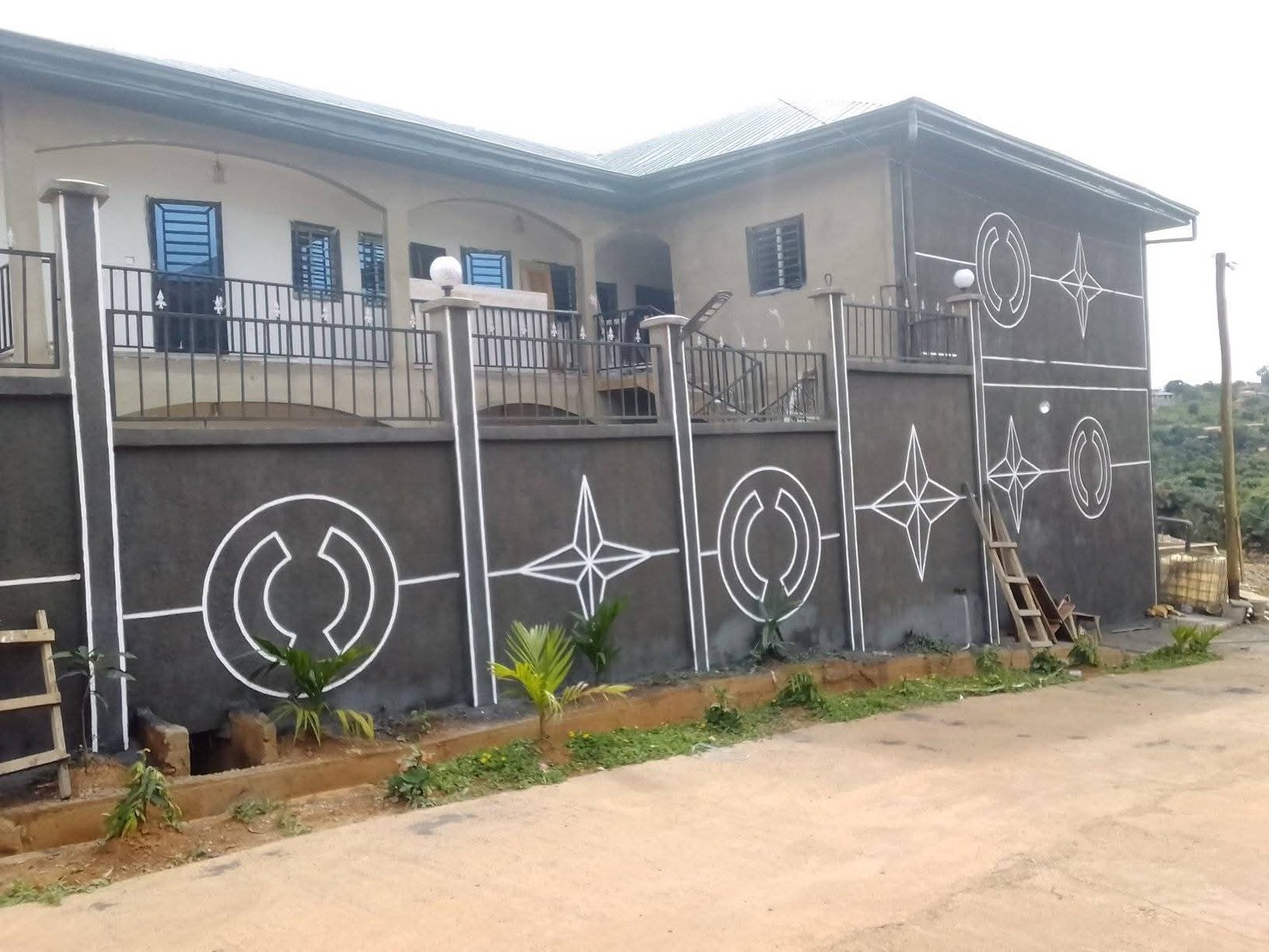 Revêtement mural maison Cameroun